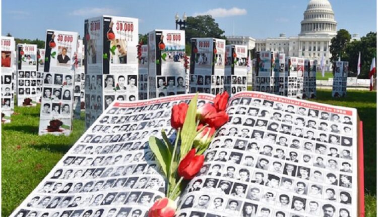 Iranian-Americans Fill D.C. with Photos of Tens of Thousands Killed by Regime